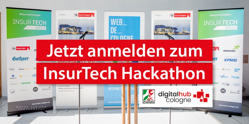 Jetzt anmelden zum InsurTech Hackathon am 8. und 9. Juni im Headquarters Downtown Köln!