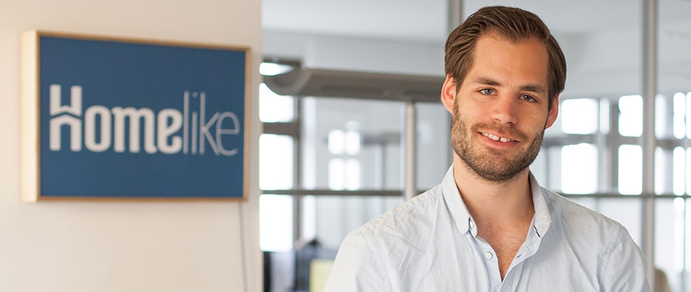 Dustin Figge, Gründer von Homelike, im Startup-Interview des Digital Hub Cologne