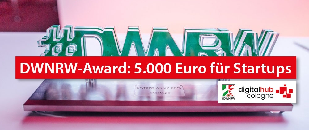 Der DWNRW-Award lockt Startups mit 5.000 Euro Preisgeld. Foto: MWIDE NRW